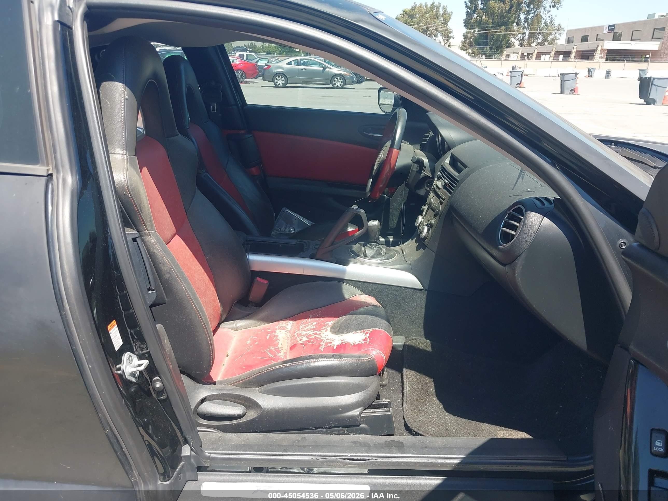 2007 Mazda Rx-8 Grand Touring Black vin: JM1FE173870211605