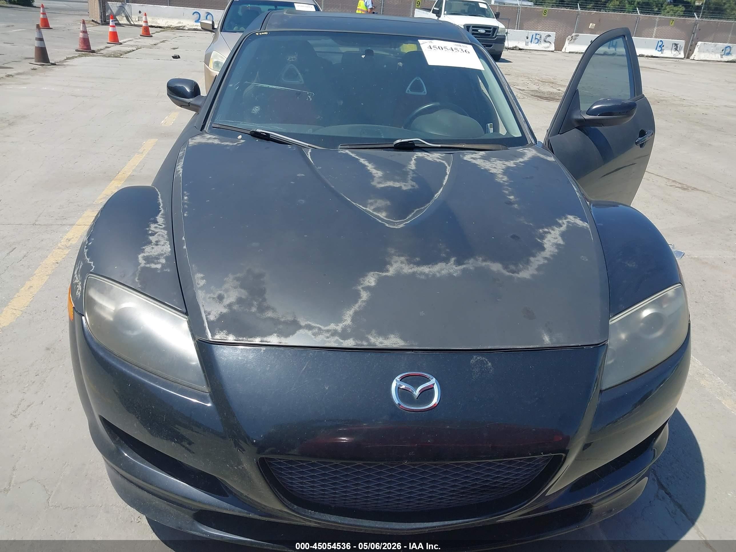 2007 Mazda Rx-8 Grand Touring Black vin: JM1FE173870211605