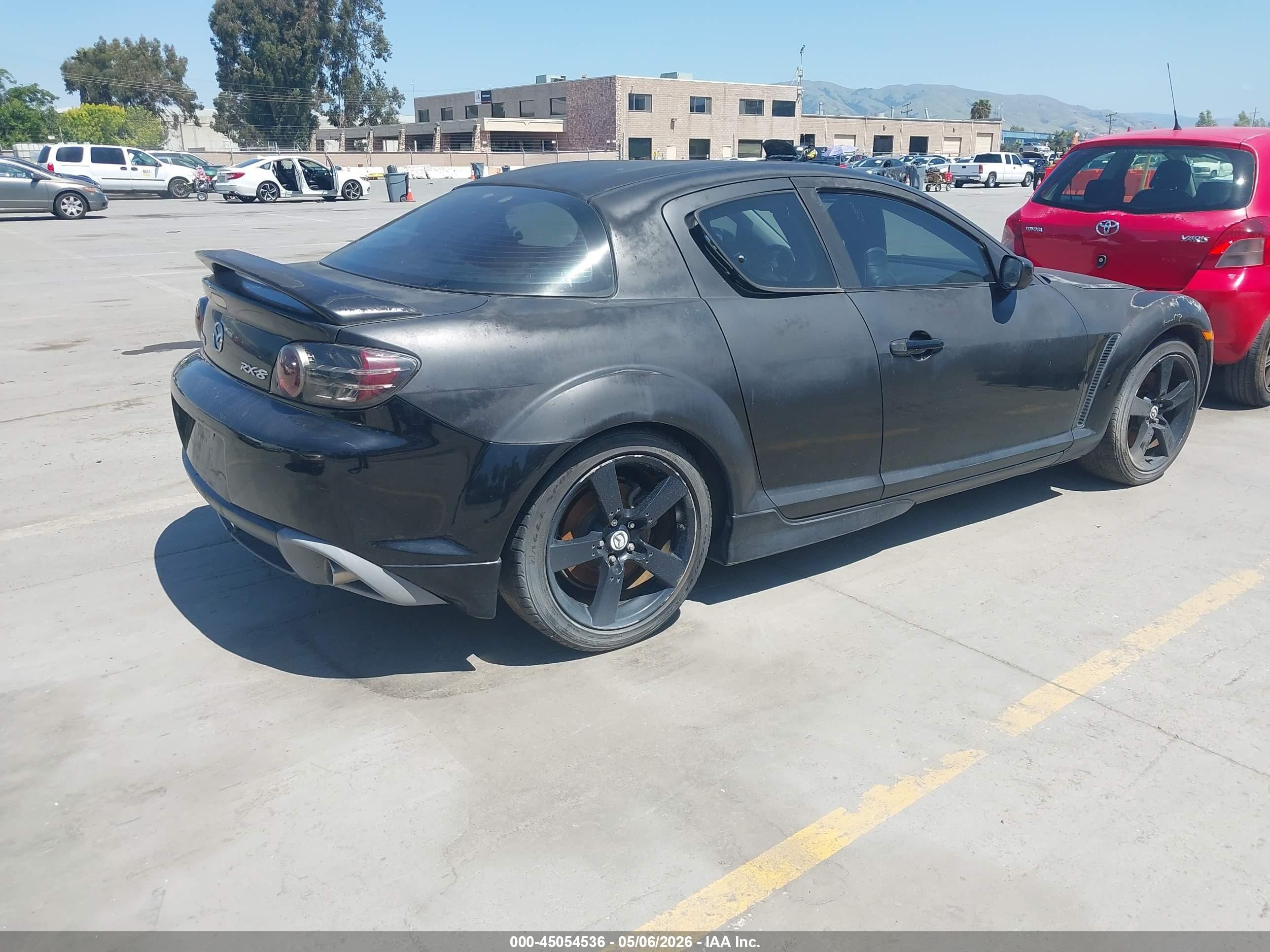 2007 Mazda Rx-8 Grand Touring Black vin: JM1FE173870211605