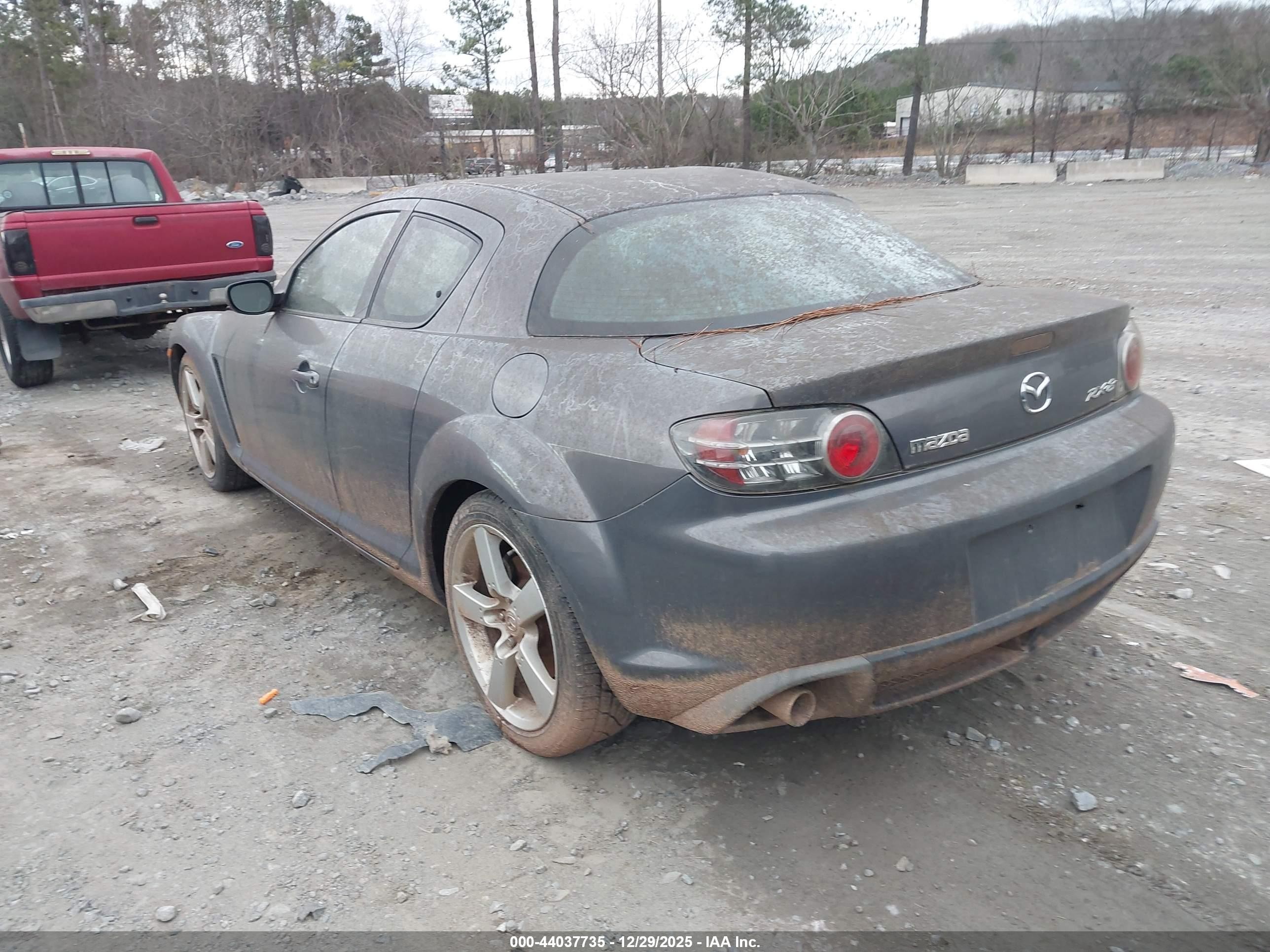 2008 Mazda Rx-8 Grand Touring Gray vin: JM1FE173880214974
