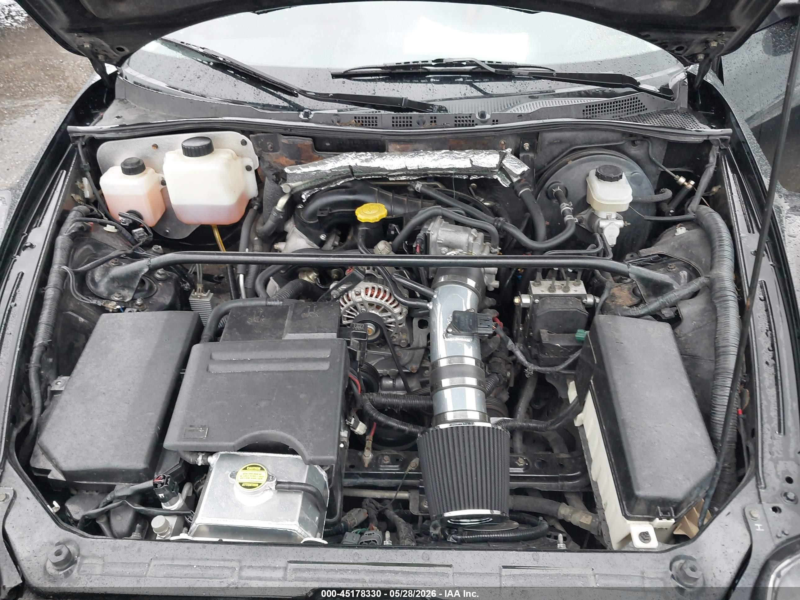2004 Mazda Rx-8 6 Speed Manual Черный vin: JM1FE173940100573