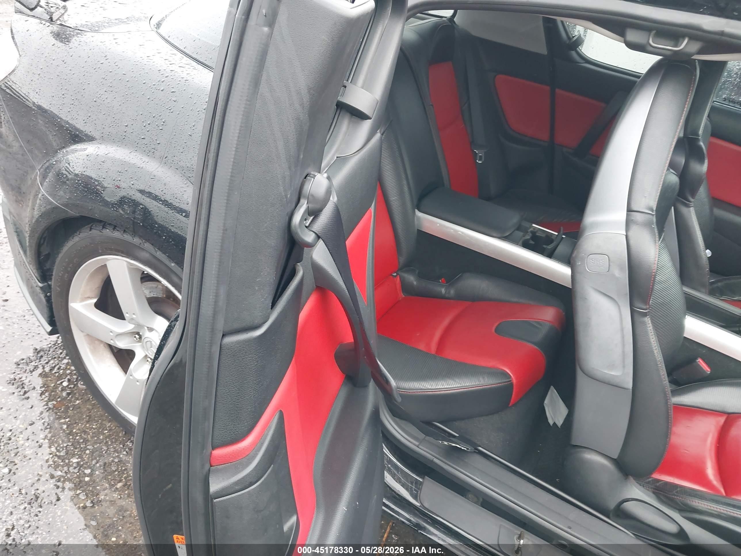 2004 Mazda Rx-8 6 Speed Manual Черный vin: JM1FE173940100573