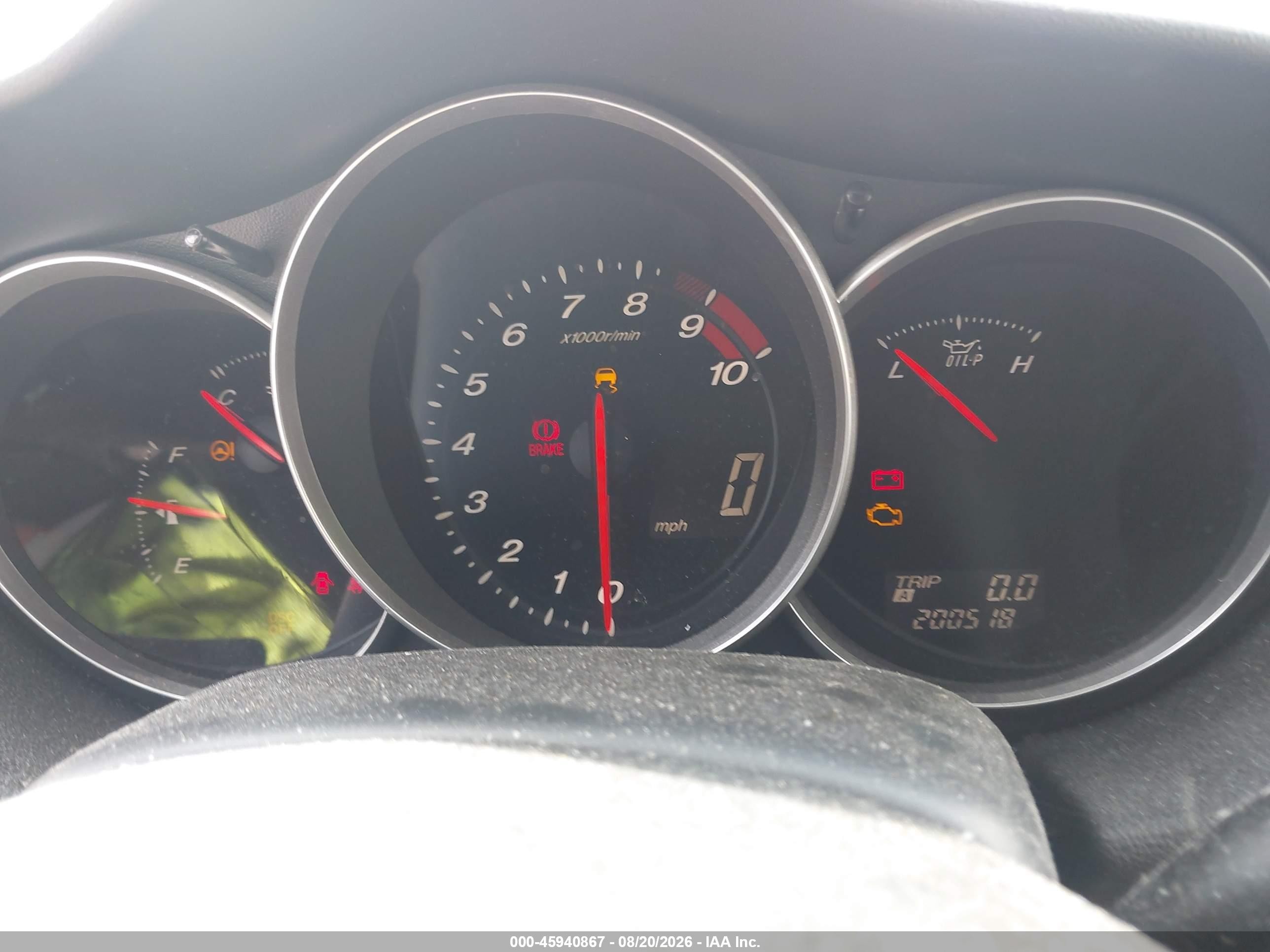 2004 Mazda Rx-8 6 Speed Manual Красный vin: JM1FE173940106616