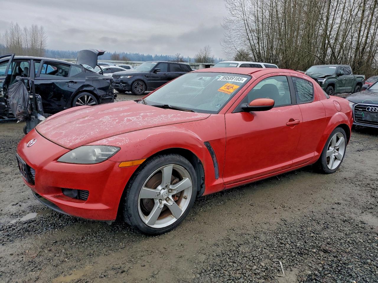 2005 Mazda Rx8 Красный vin: JM1FE173950157115