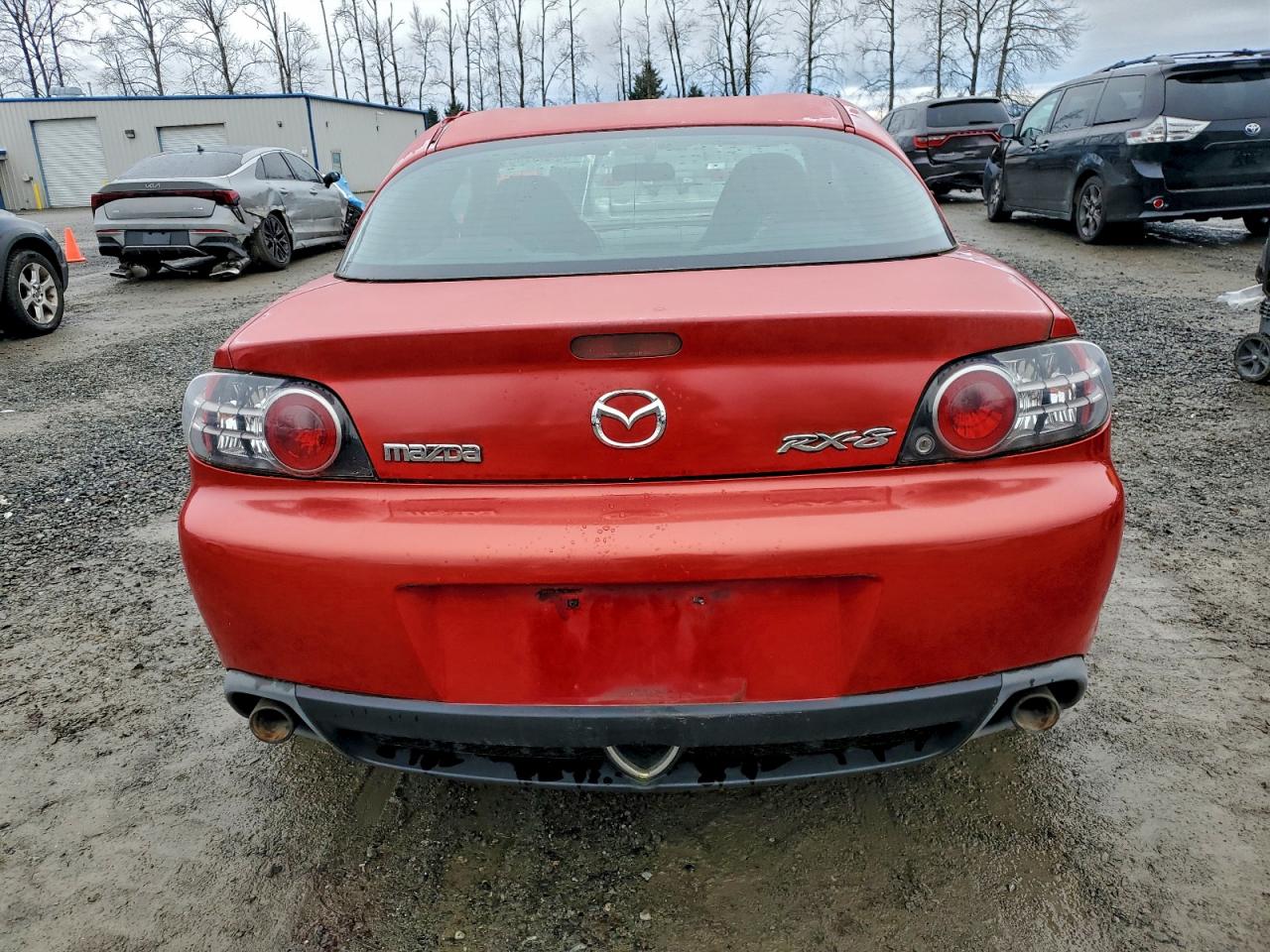 2005 Mazda Rx8 Red vin: JM1FE173950157115