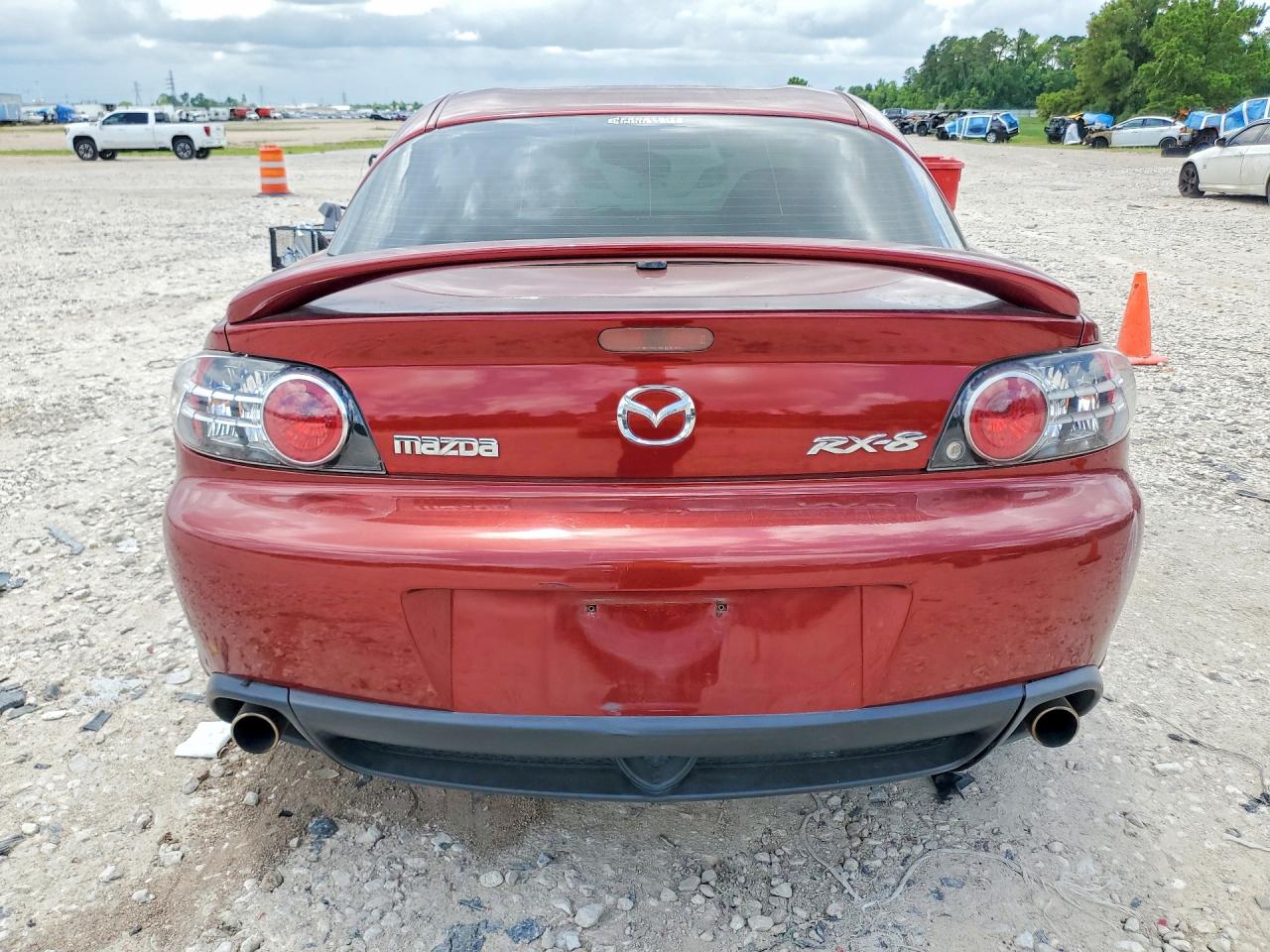2006 Mazda Rx8 Red vin: JM1FE173960204435