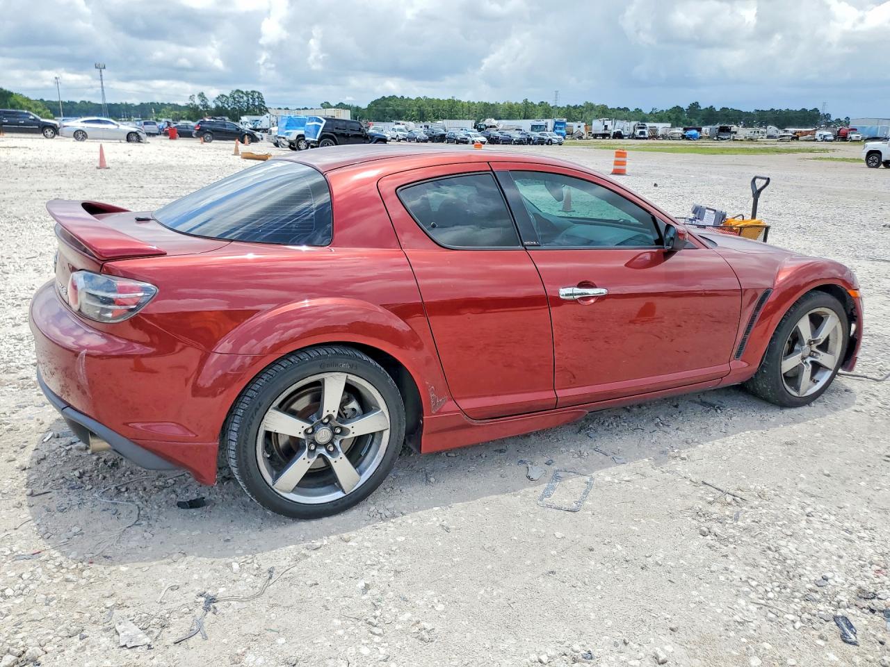 2006 Mazda Rx8 Red vin: JM1FE173960204435