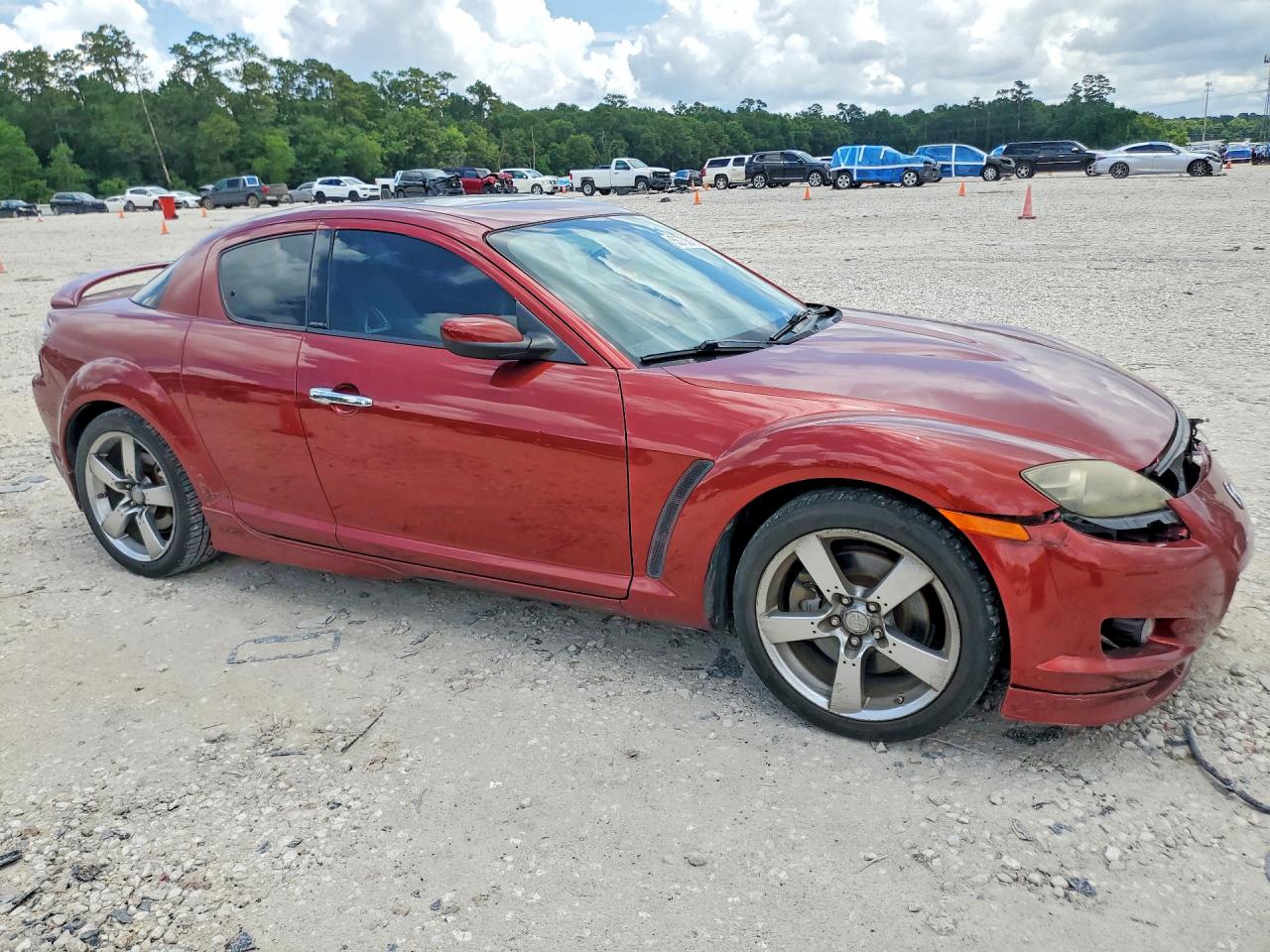 2006 Mazda Rx8 Red vin: JM1FE173960204435