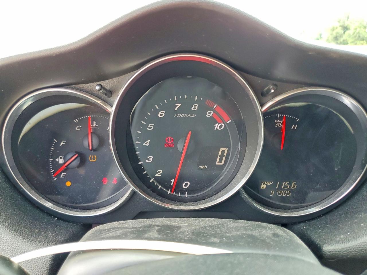 2006 Mazda Rx8 Red vin: JM1FE173960204435