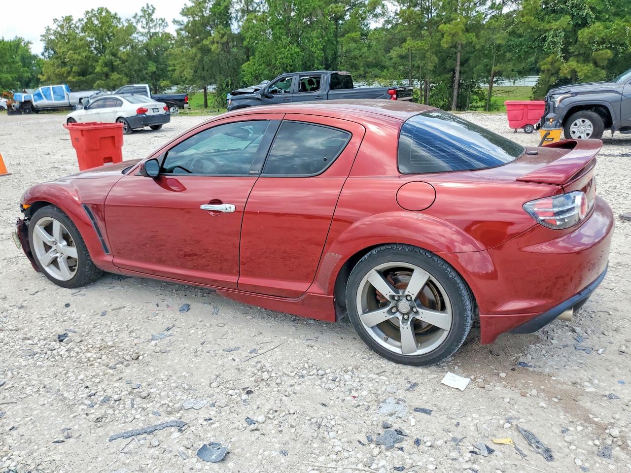 2006 Mazda Rx8 Red vin: JM1FE173960204435