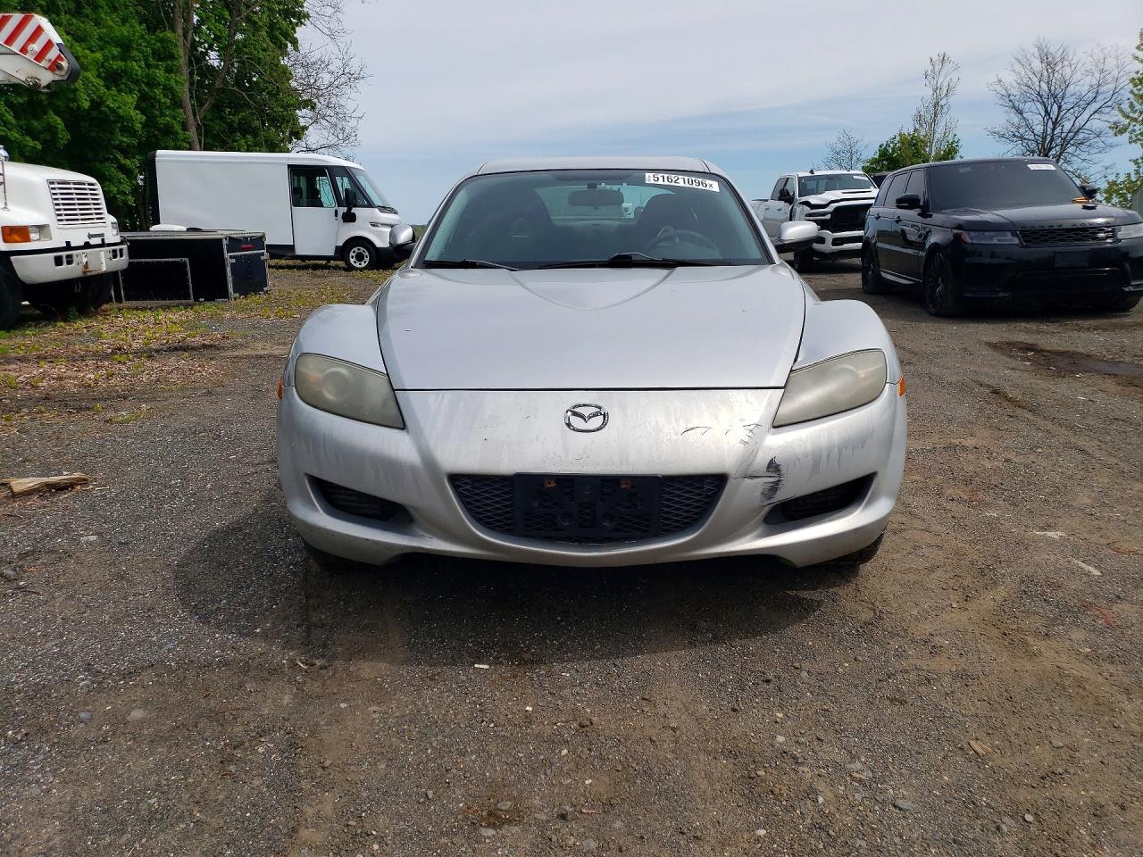 2007 Mazda Rx8 Silver vin: JM1FE173970208258