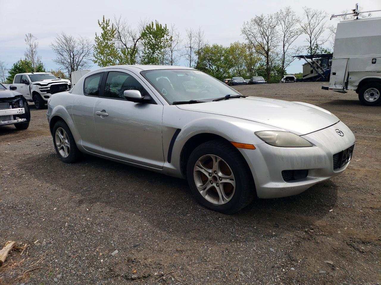 2007 Mazda Rx8 Silver vin: JM1FE173970208258