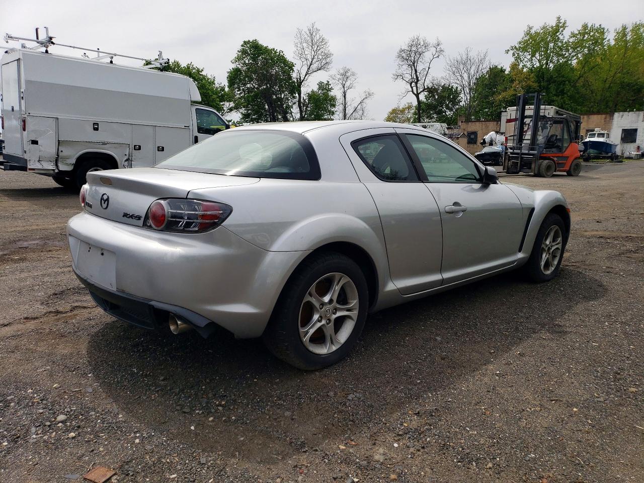 2007 Mazda Rx8 Silver vin: JM1FE173970208258