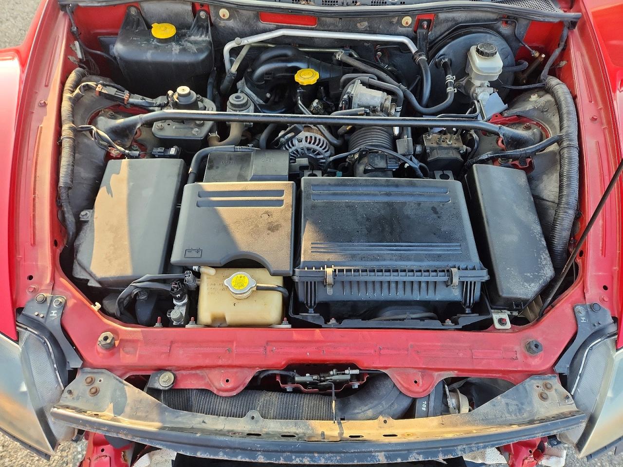 2004 Mazda Rx8 Red vin: JM1FE173X40100677