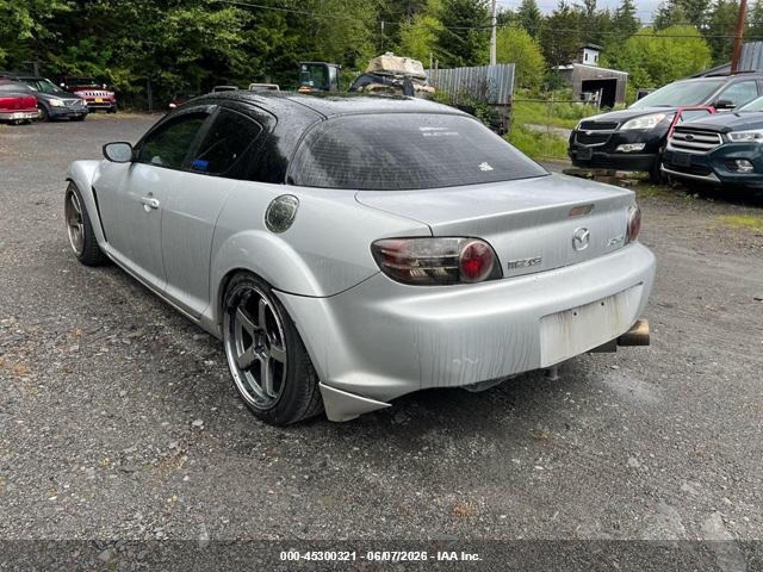 2004 Mazda Rx-8 6 Speed Manual Gray vin: JM1FE173X40109590