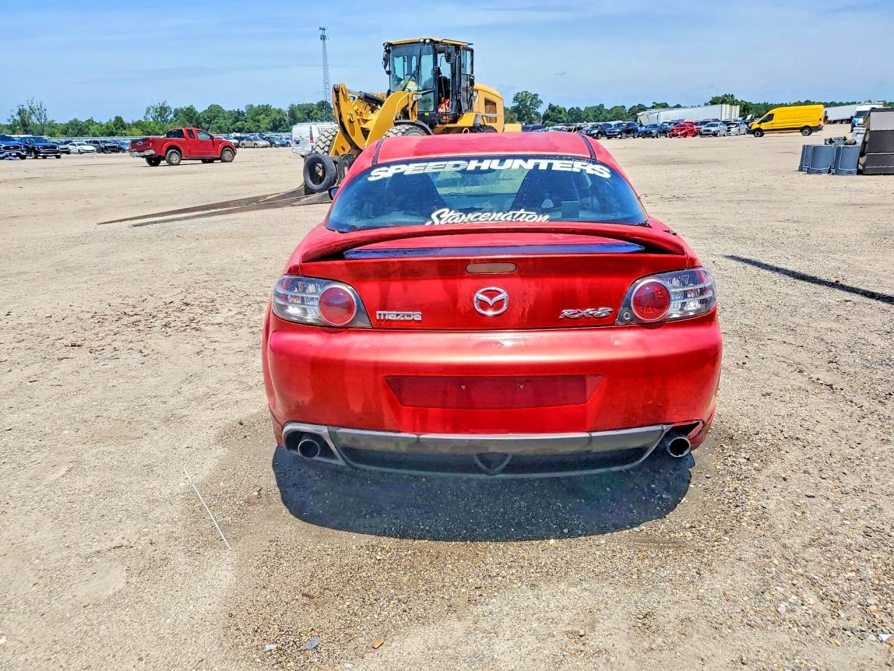 2004 Mazda Rx8 Red vin: JM1FE173X40140175