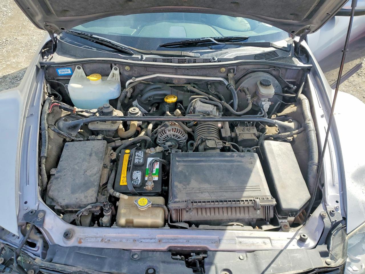 2005 Mazda Rx8 Gray vin: JM1FE173X50154126