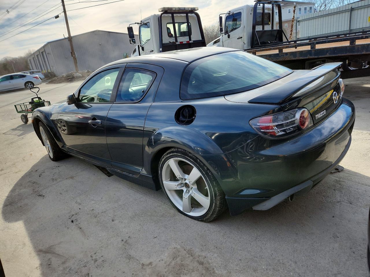 2005 Mazda Rx8 Black vin: JM1FE173X50154451