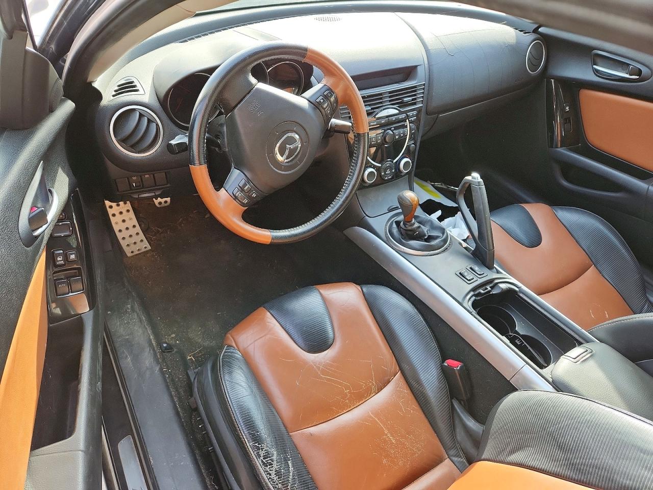 2005 Mazda Rx8 Black vin: JM1FE173X50154451