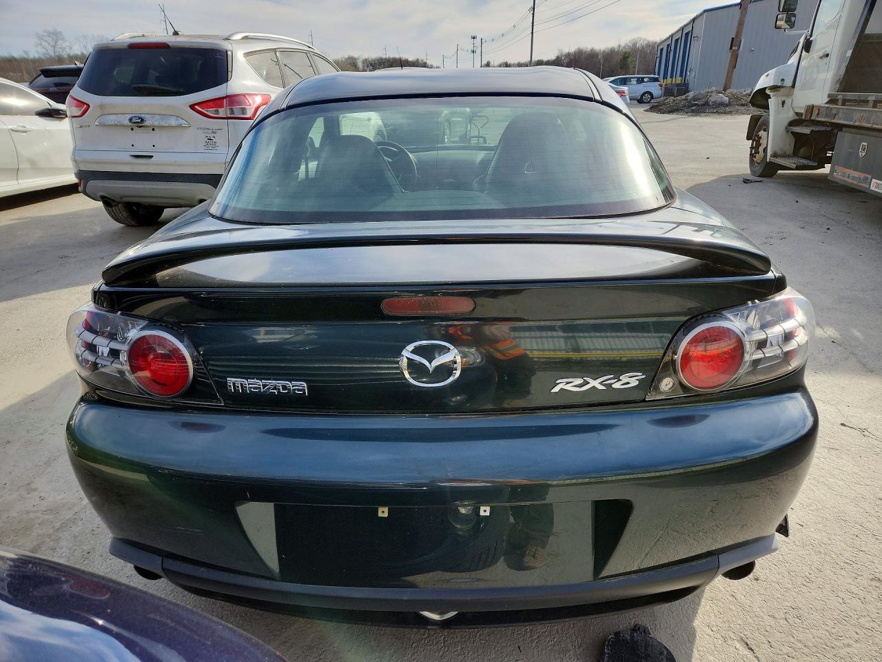 2005 Mazda Rx8 Black vin: JM1FE173X50154451