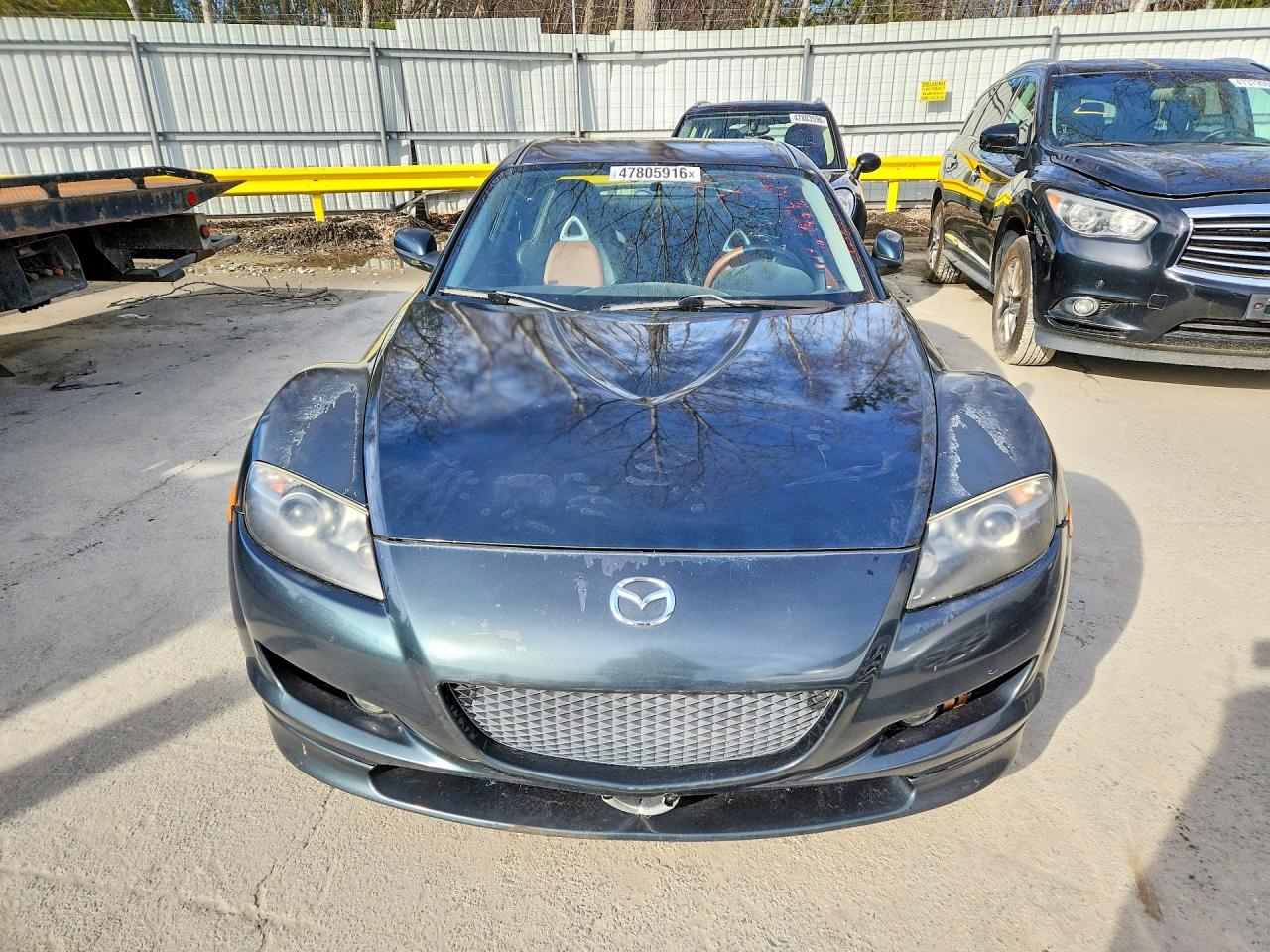 2005 Mazda Rx8 Black vin: JM1FE173X50154451