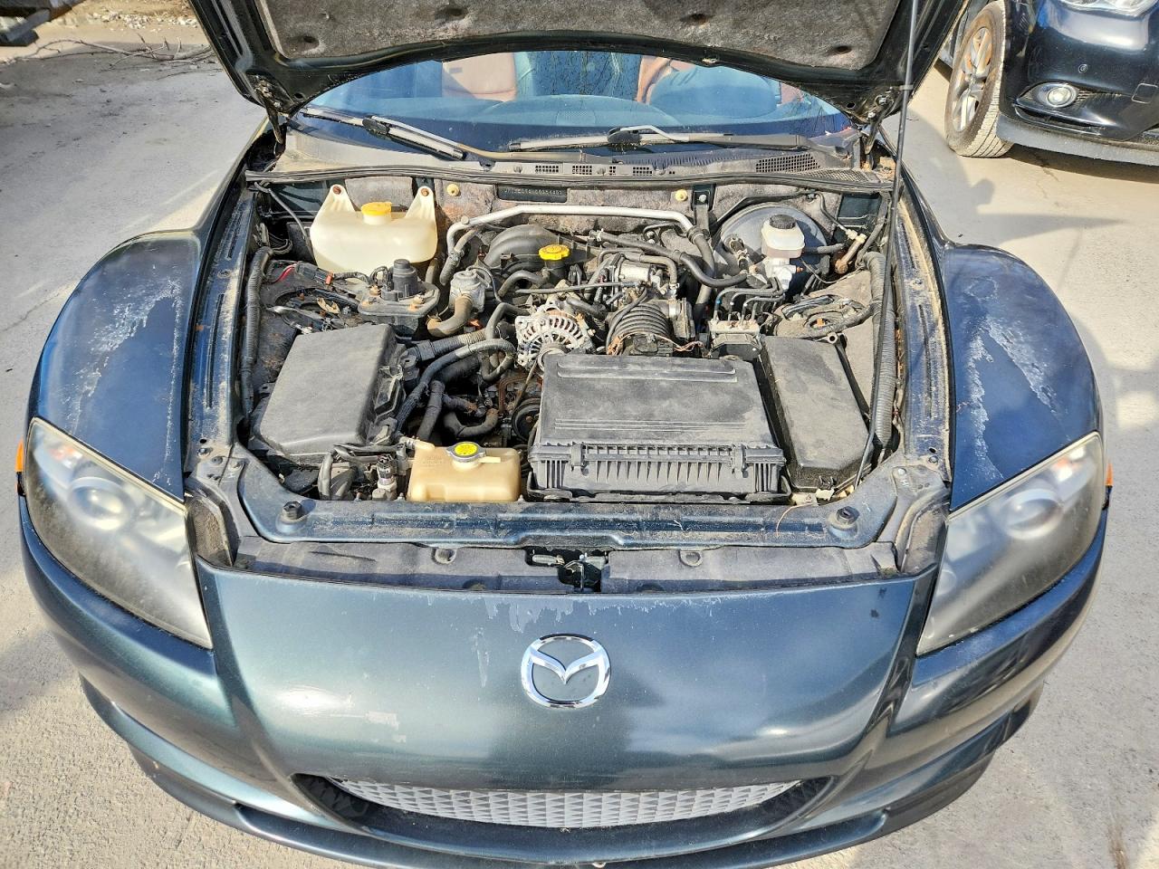 2005 Mazda Rx8 Black vin: JM1FE173X50154451