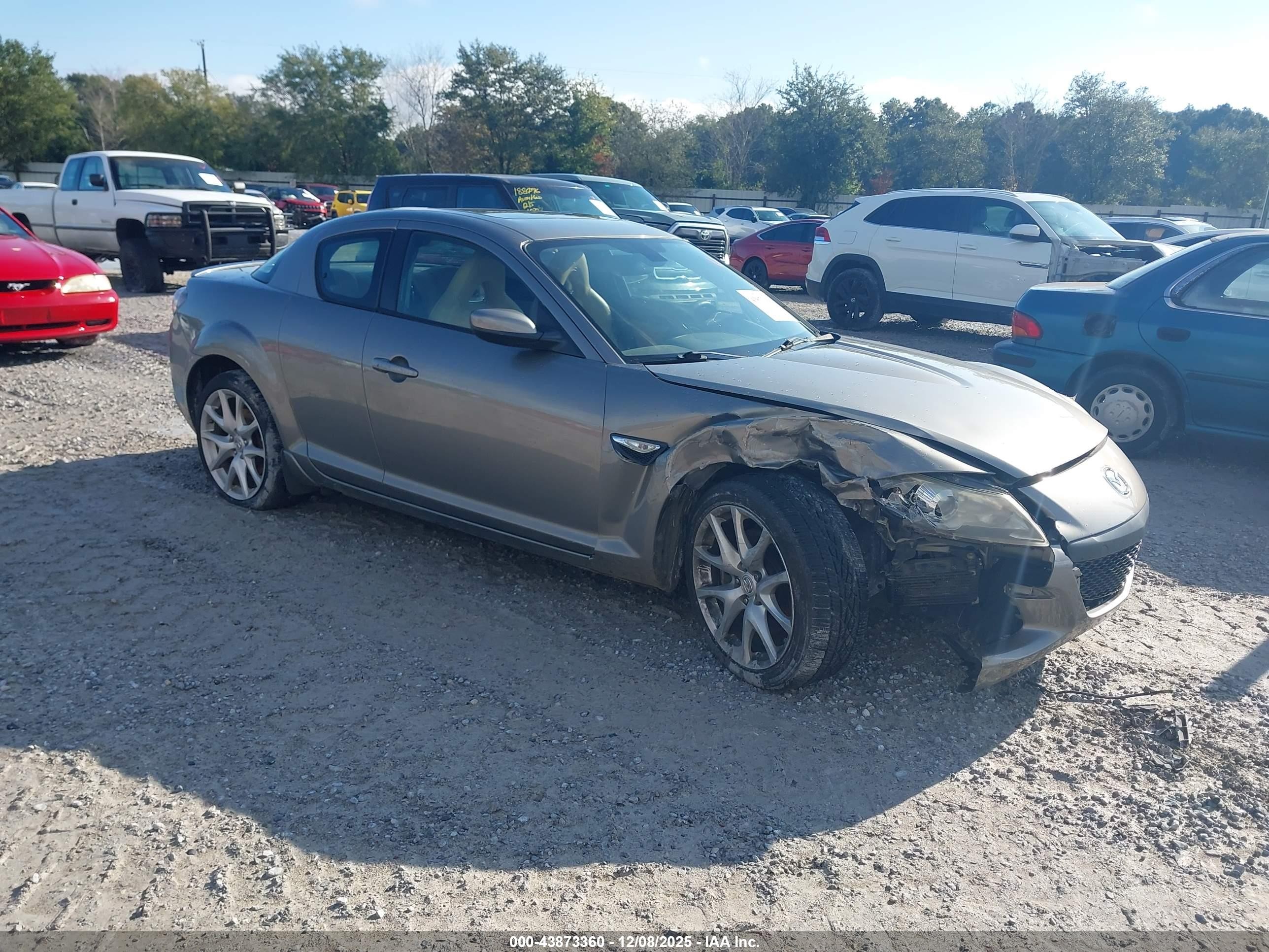 2009 Mazda Rx-8 Grand Touring Silver vin: JM1FE174090401037