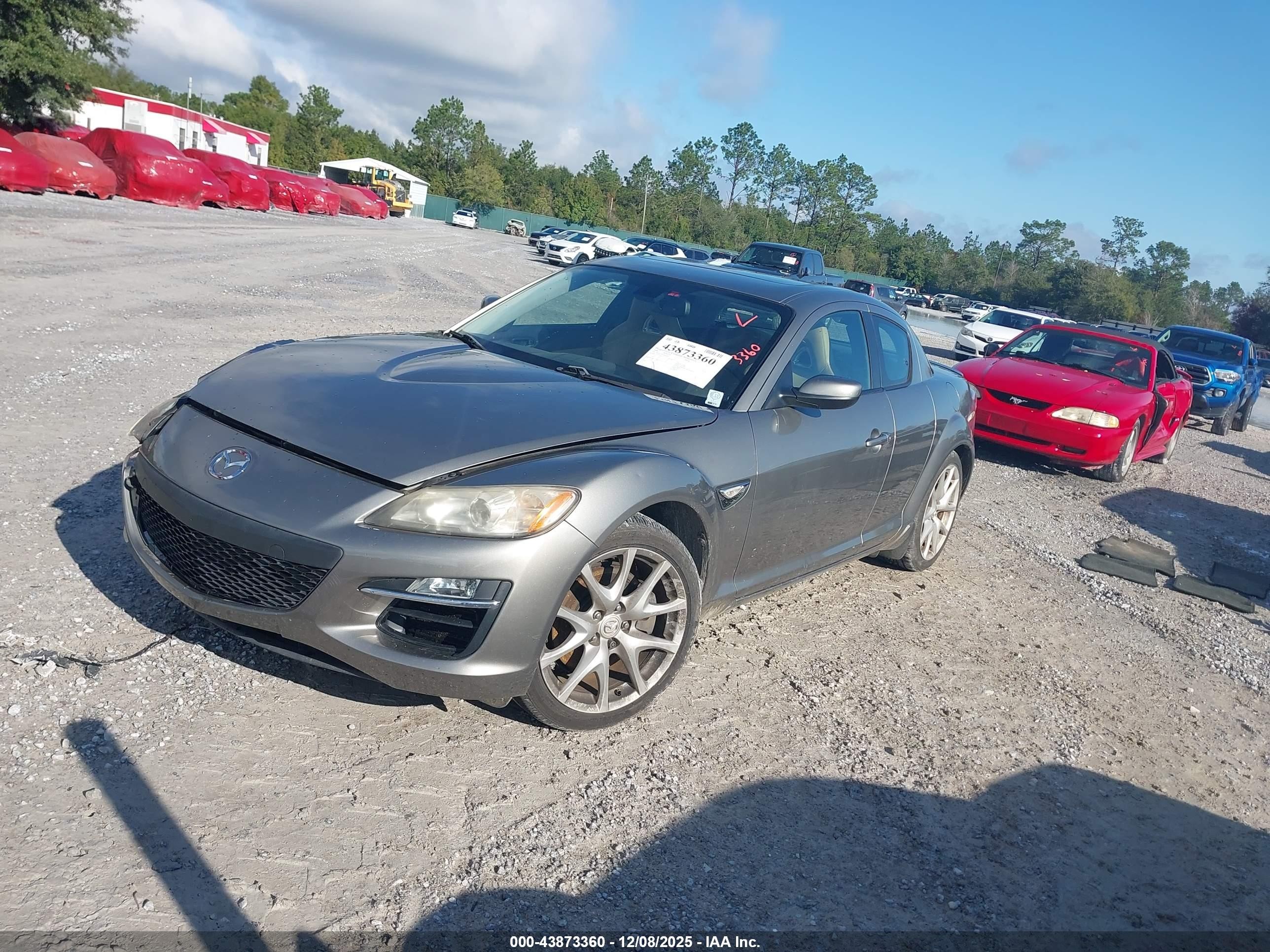 2009 Mazda Rx-8 Grand Touring Silver vin: JM1FE174090401037