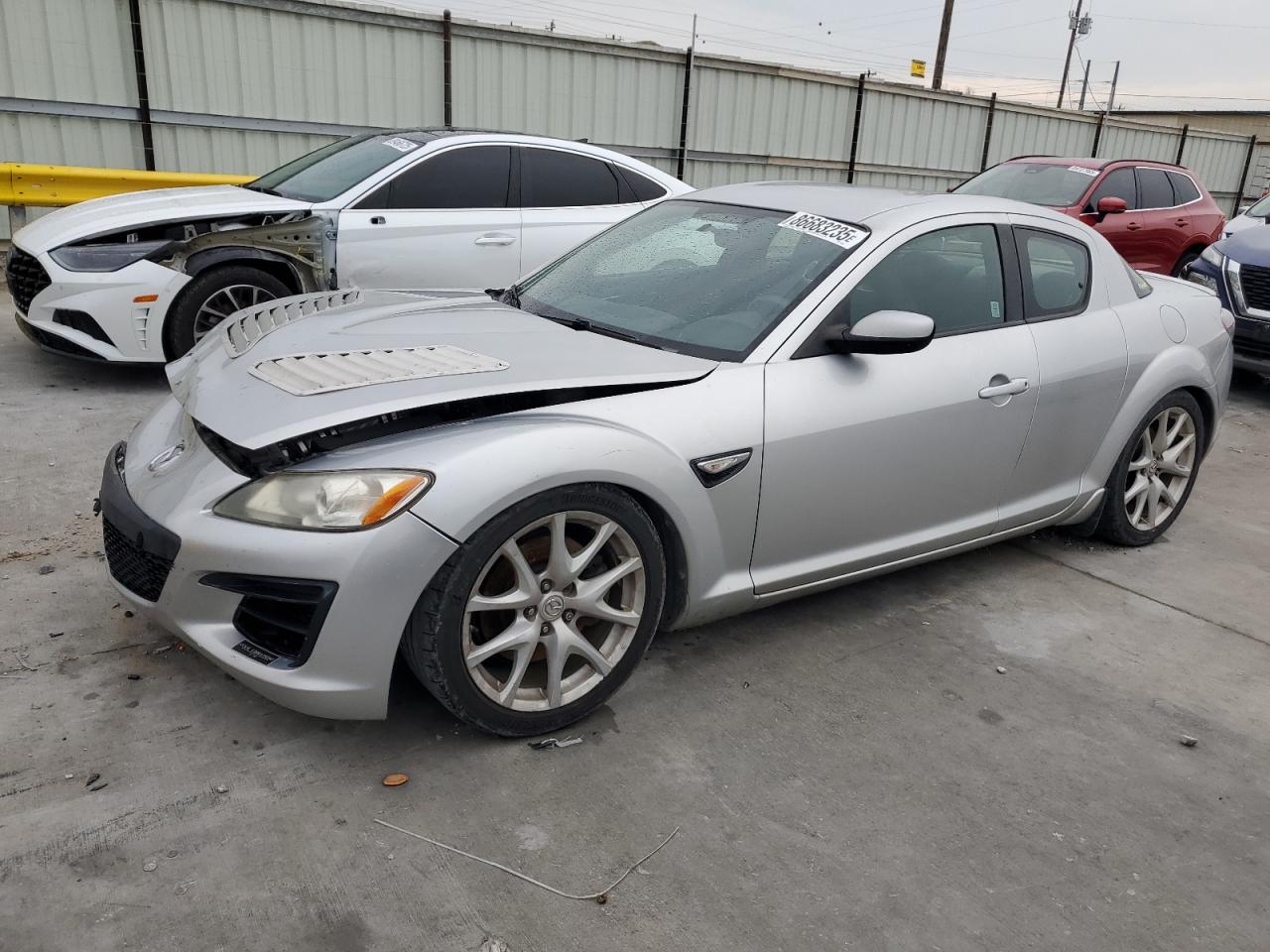 2009 Mazda Rx8 Silver vin: JM1FE174090402608
