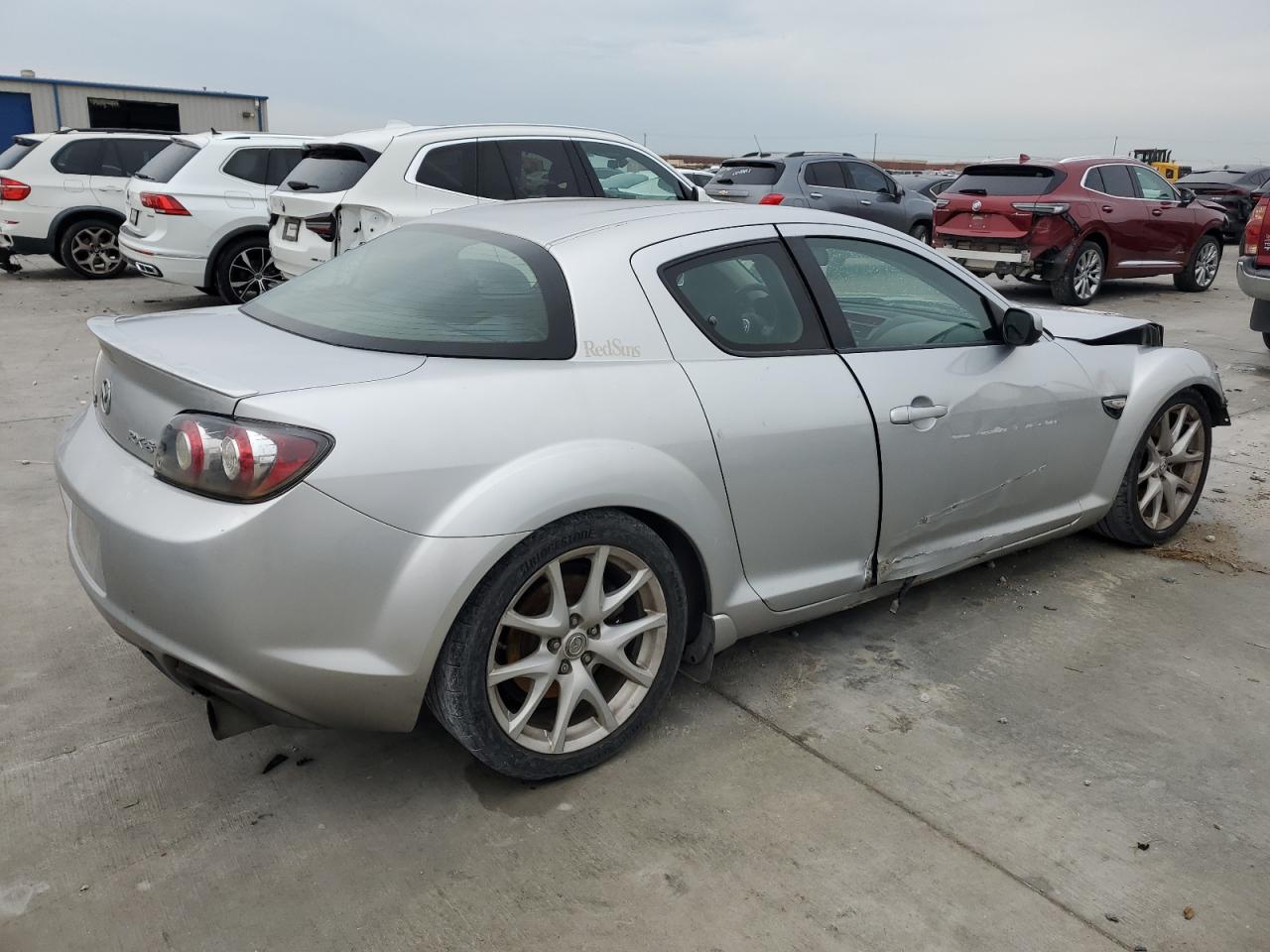 2009 Mazda Rx8 Silver vin: JM1FE174090402608