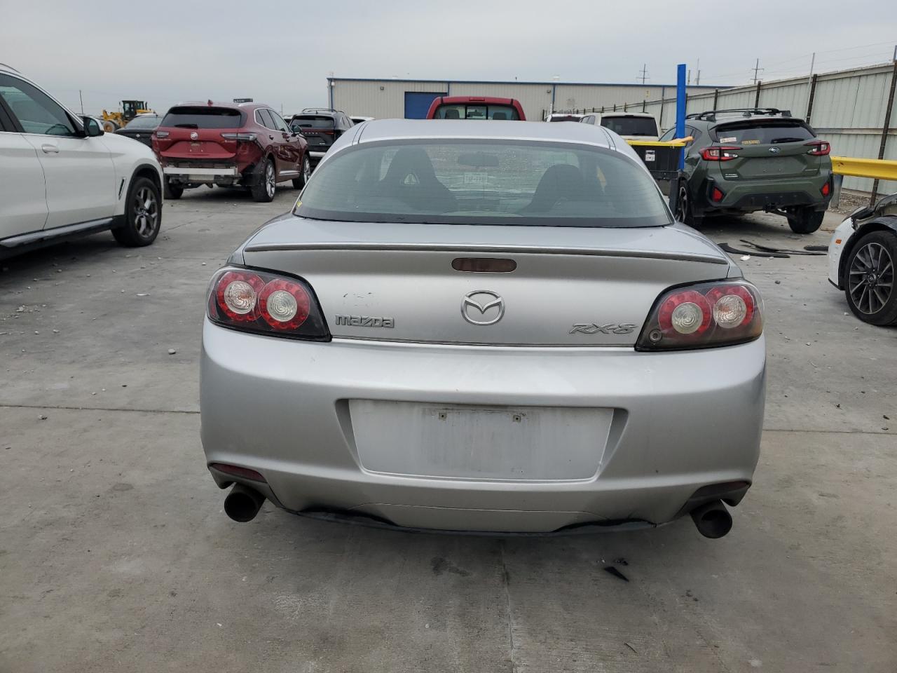 2009 Mazda Rx8 Silver vin: JM1FE174090402608