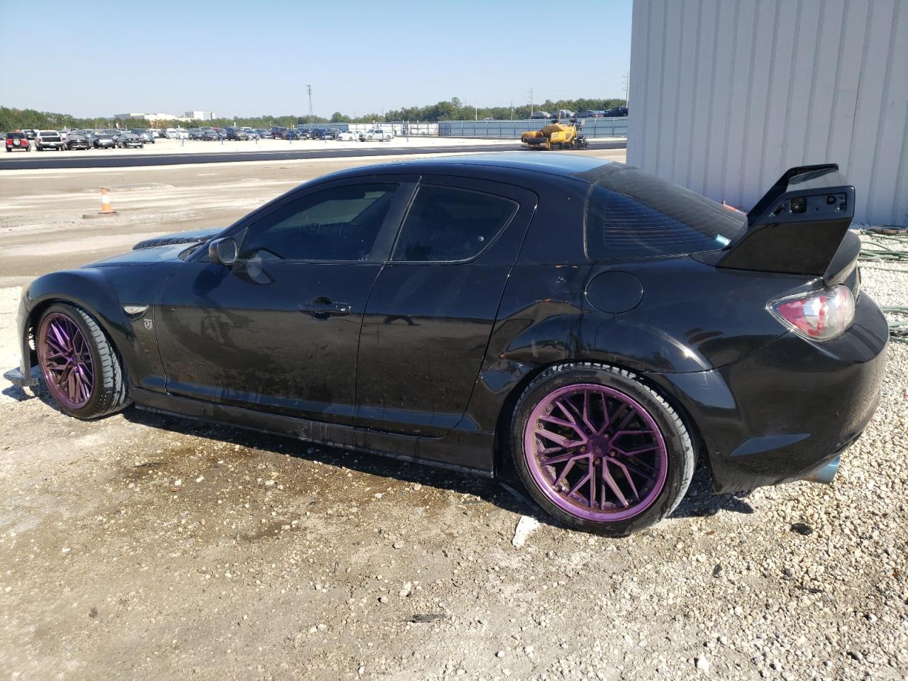 2009 Mazda Rx8 Black vin: JM1FE174290400469
