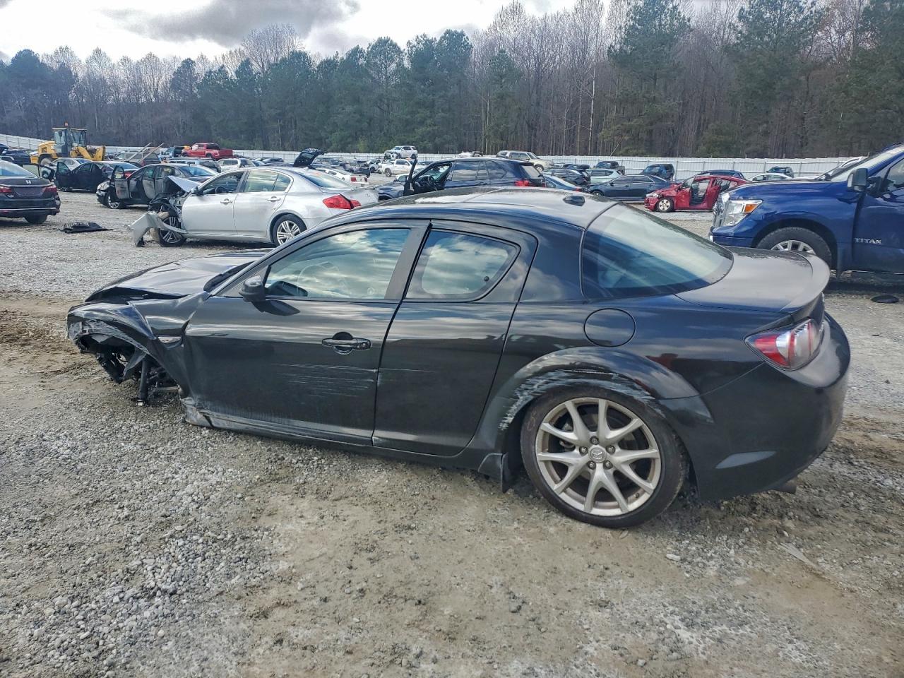 2009 Mazda Rx8 Black vin: JM1FE174690400670