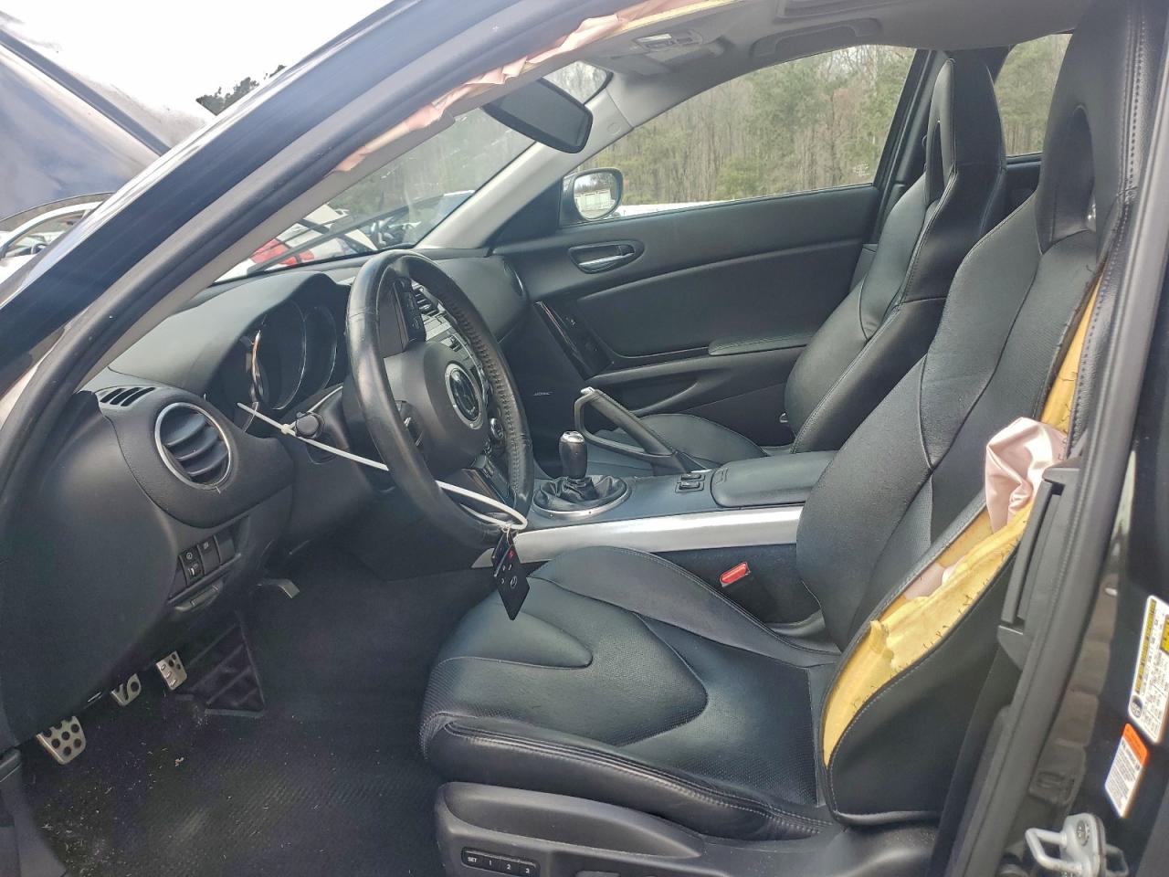 2009 Mazda Rx8 Black vin: JM1FE174690400670