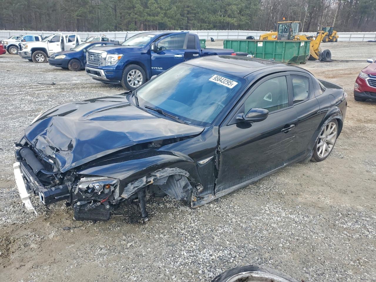 2009 Mazda Rx8 Black vin: JM1FE174690400670