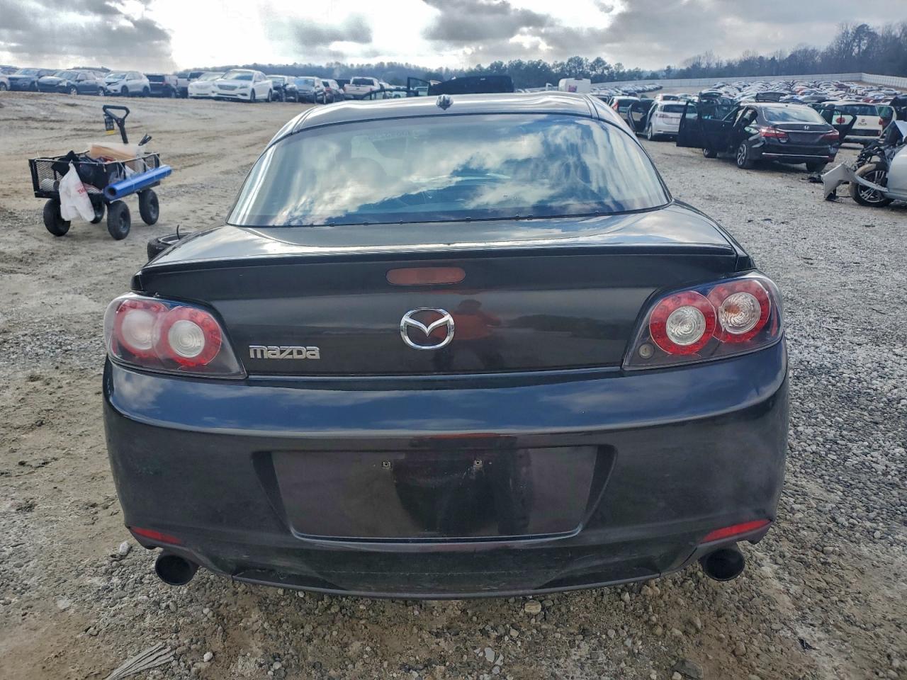 2009 Mazda Rx8 Black vin: JM1FE174690400670