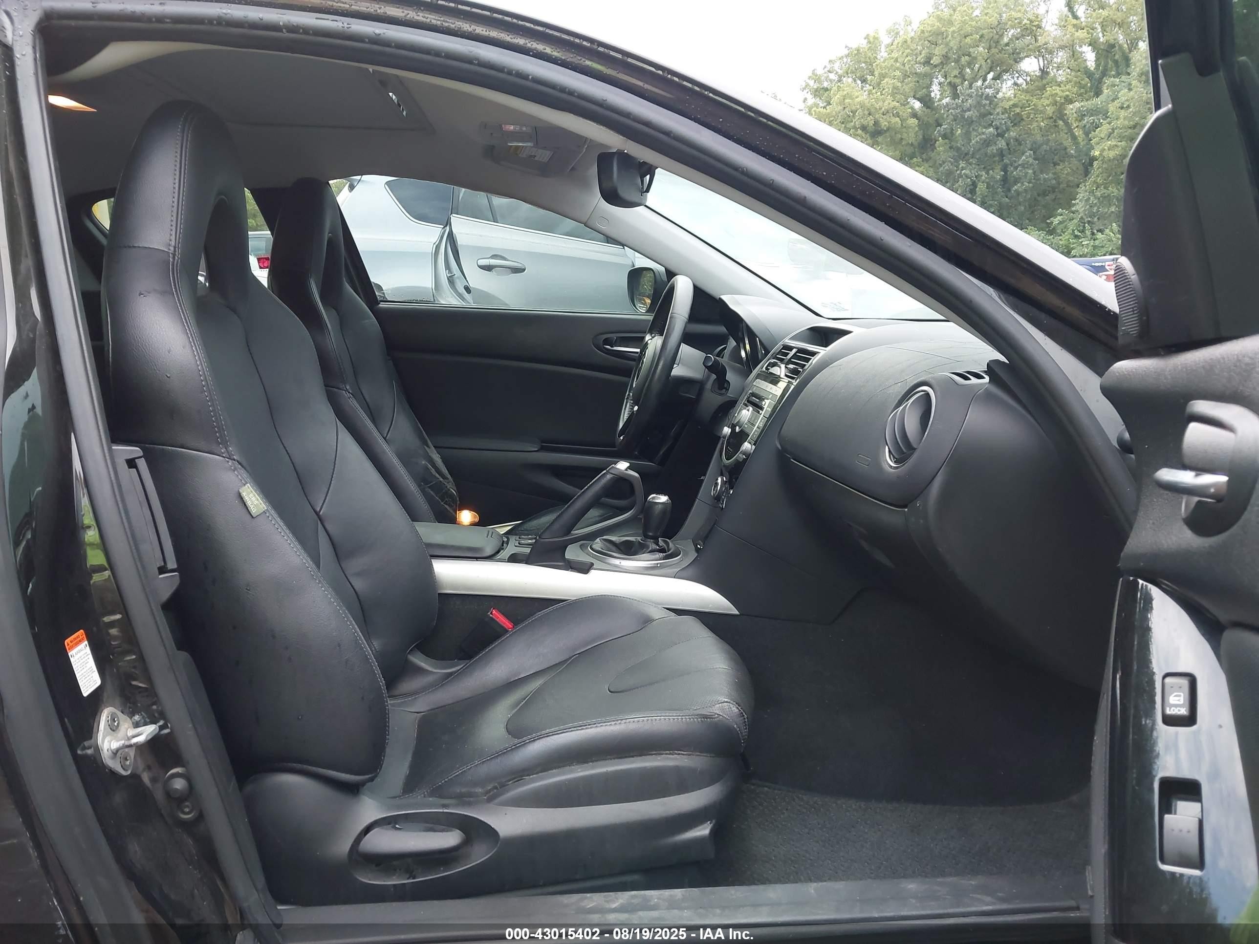 2009 Mazda Rx-8 Grand Touring Black vin: JM1FE174790400189