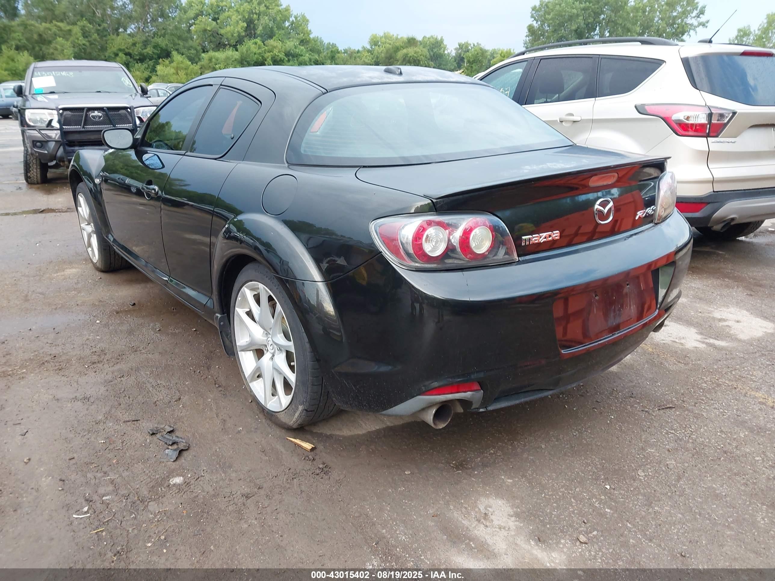 2009 Mazda Rx-8 Grand Touring Black vin: JM1FE174790400189