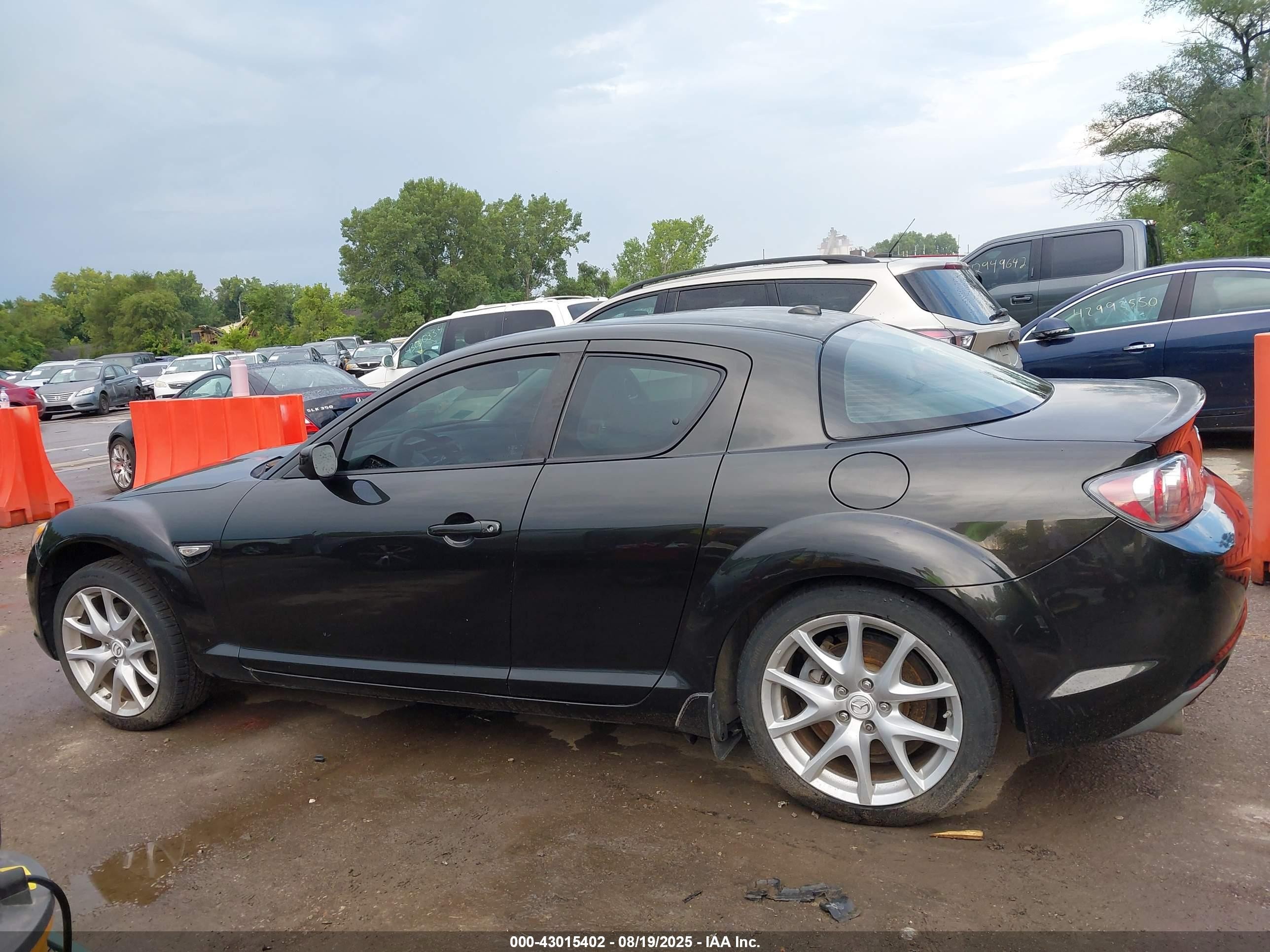 2009 Mazda Rx-8 Grand Touring Black vin: JM1FE174790400189