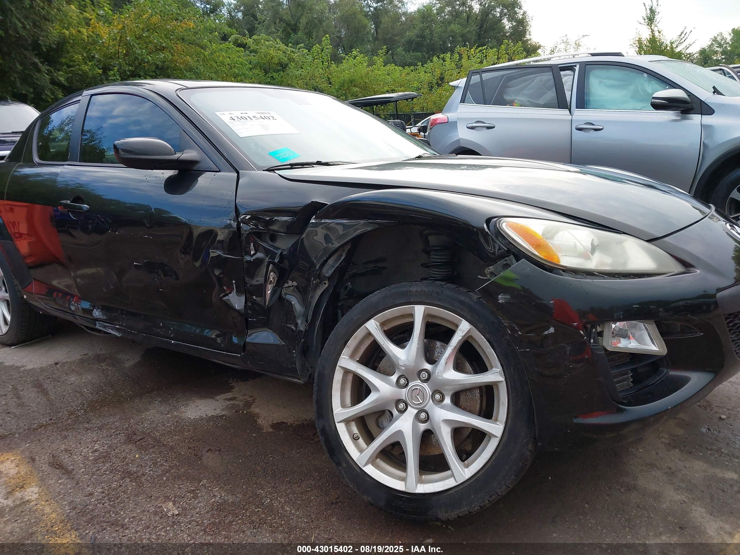 2009 Mazda Rx-8 Grand Touring Black vin: JM1FE174790400189