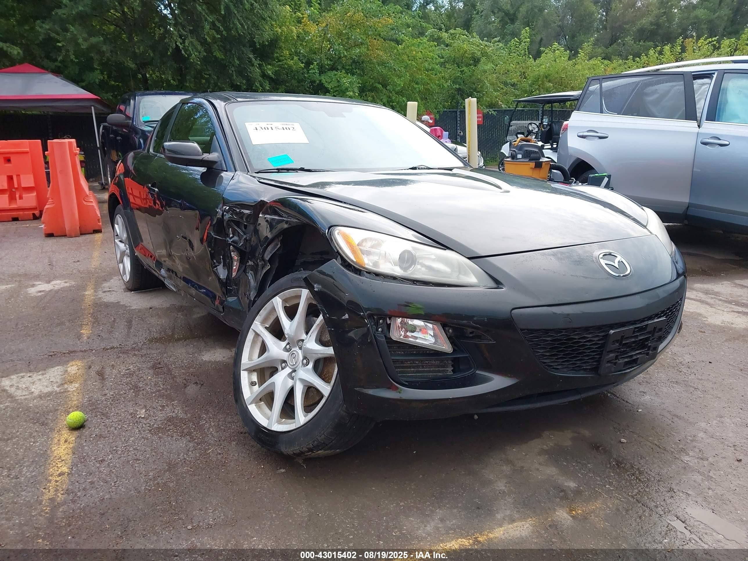 2009 Mazda Rx-8 Grand Touring Black vin: JM1FE174790400189