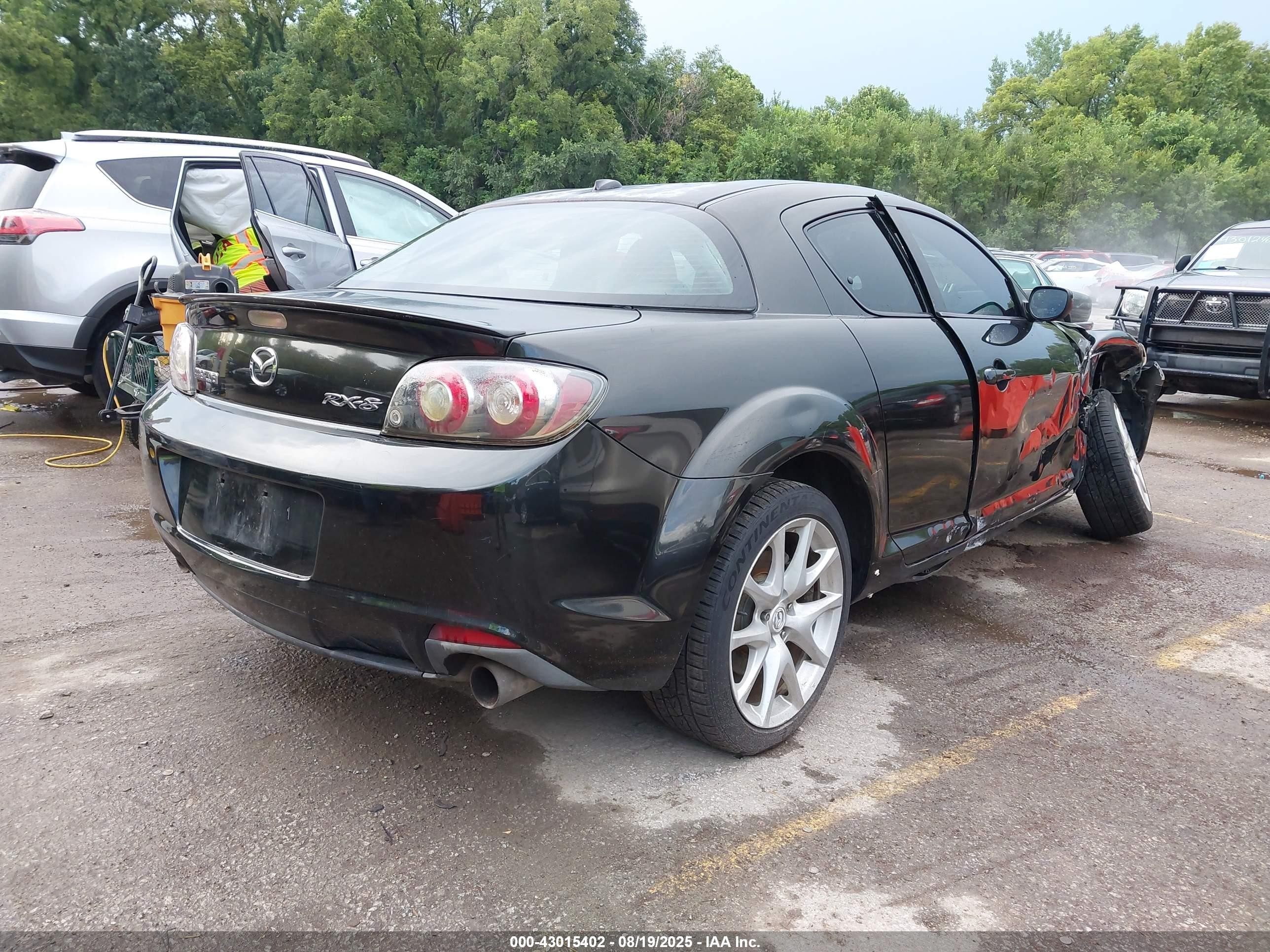 2009 Mazda Rx-8 Grand Touring Black vin: JM1FE174790400189