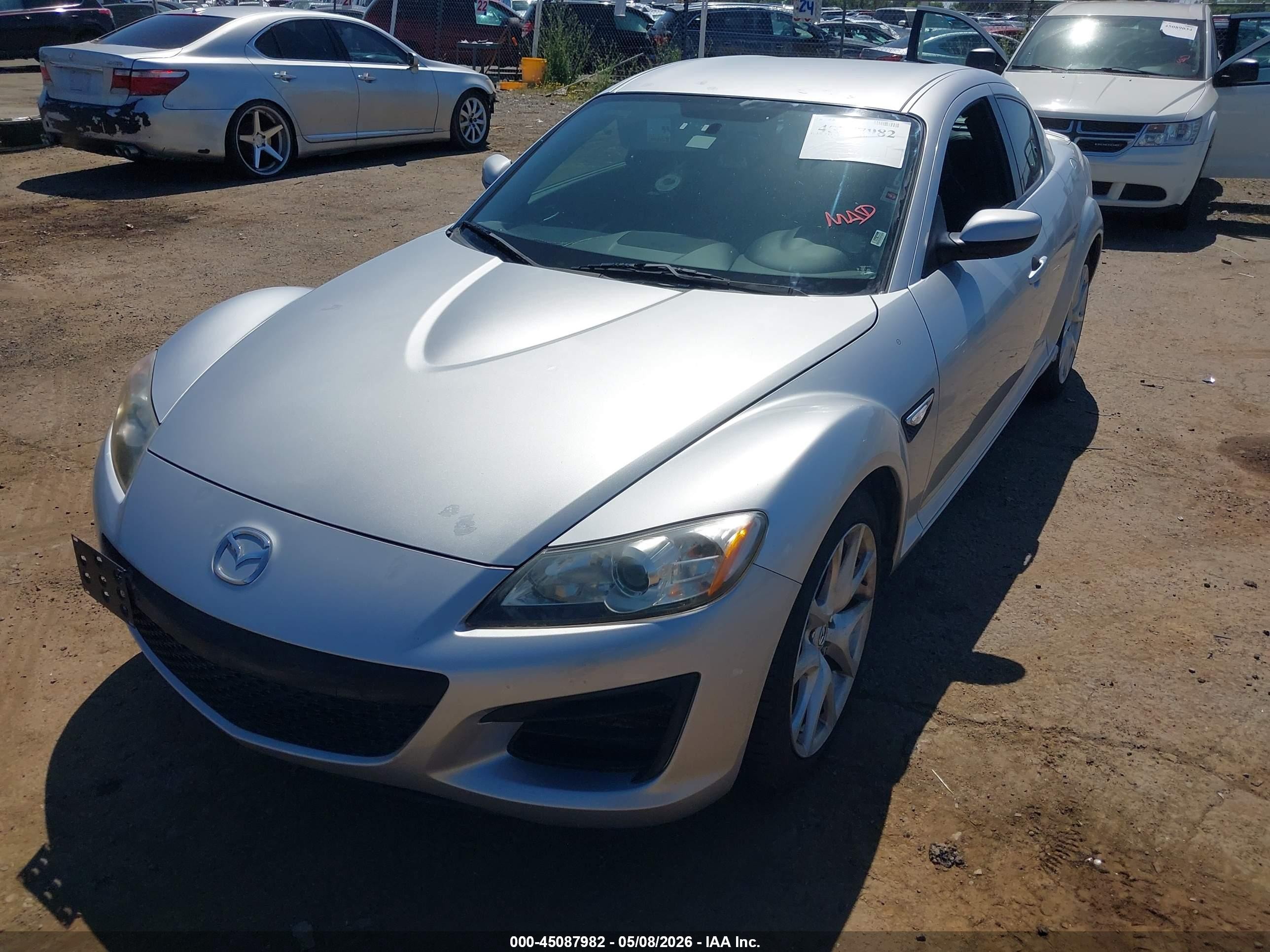 2009 Mazda Rx-8 Sport Silver vin: JM1FE174790400404