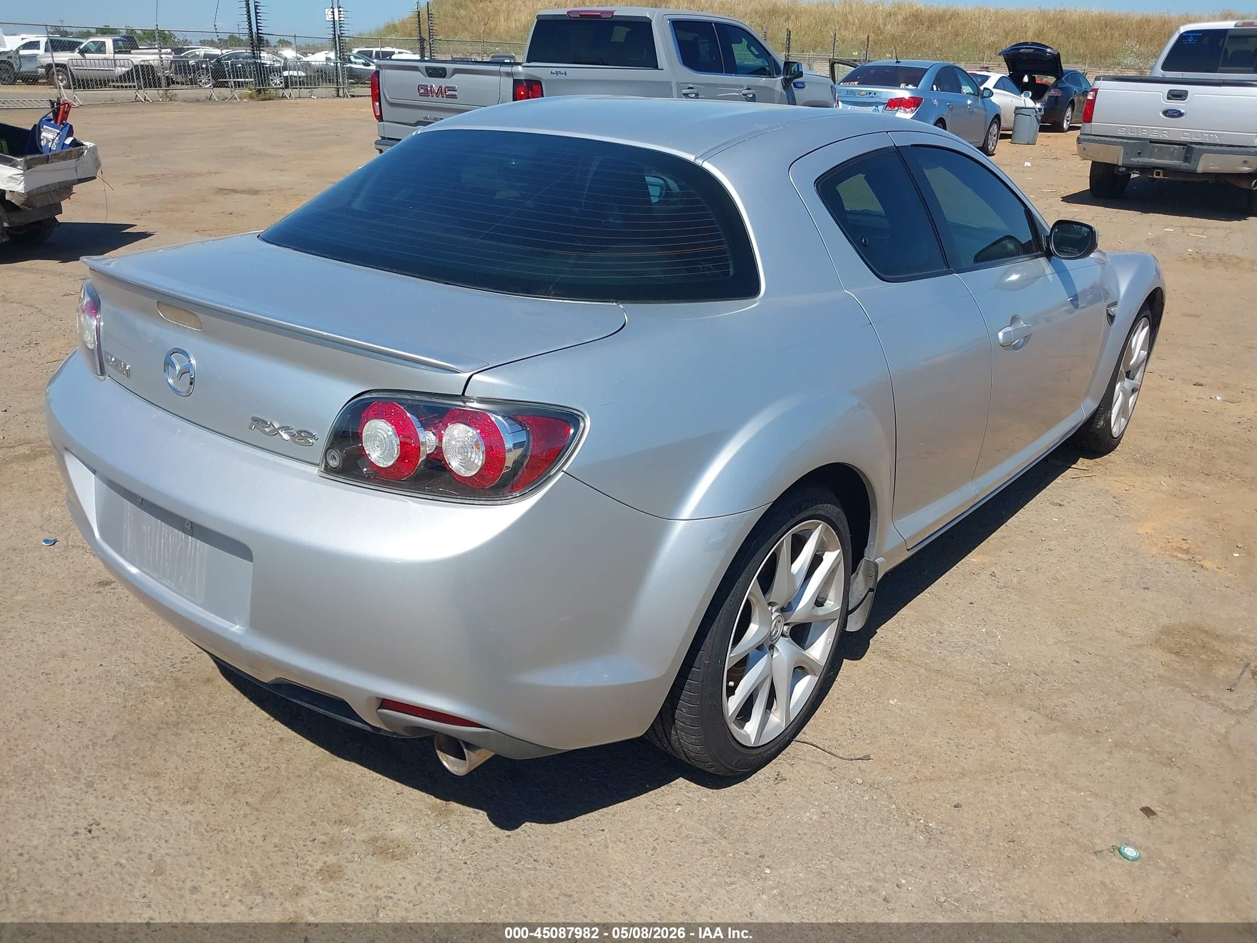 2009 Mazda Rx-8 Sport Silver vin: JM1FE174790400404