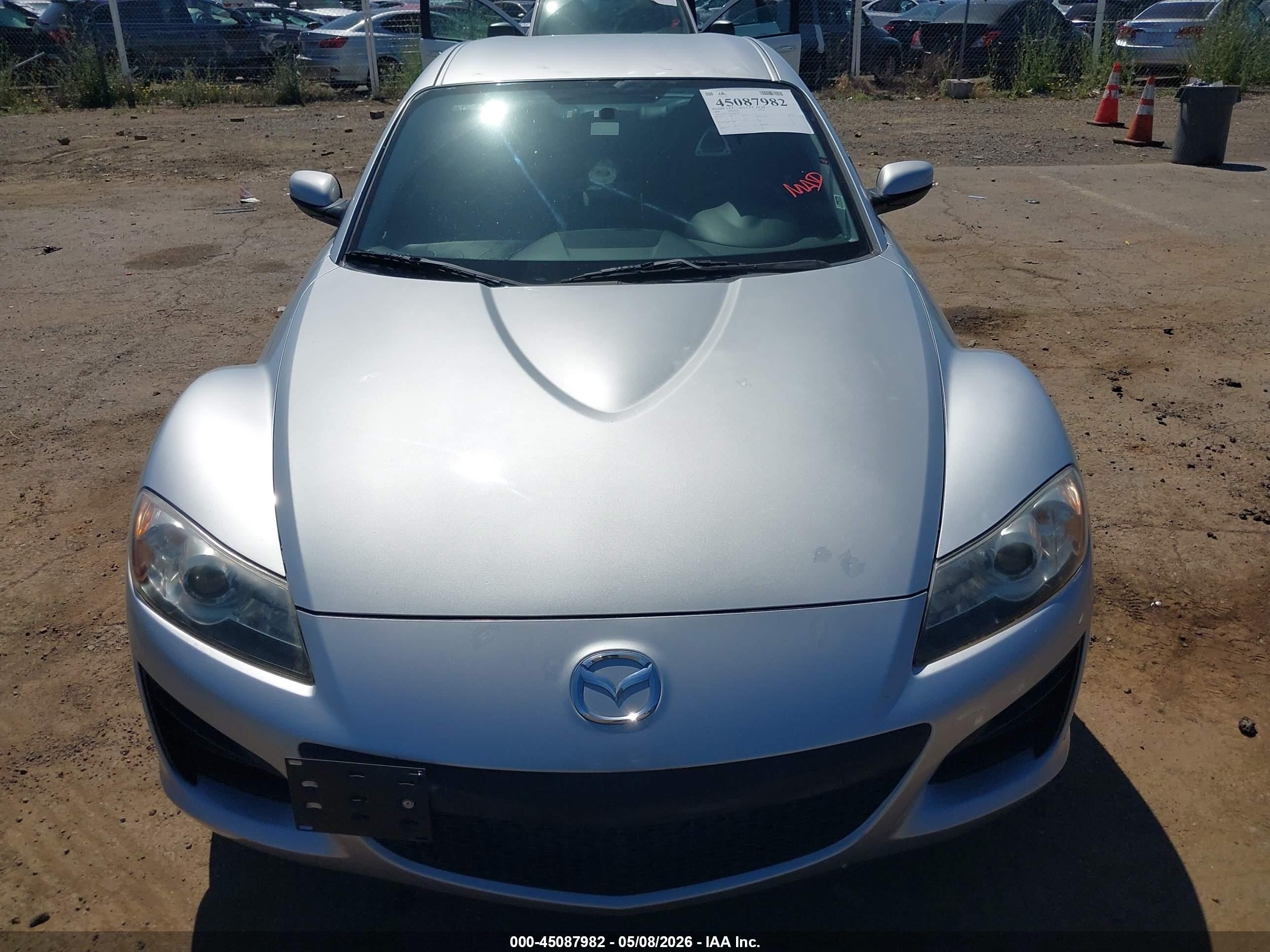 2009 Mazda Rx-8 Sport Silver vin: JM1FE174790400404