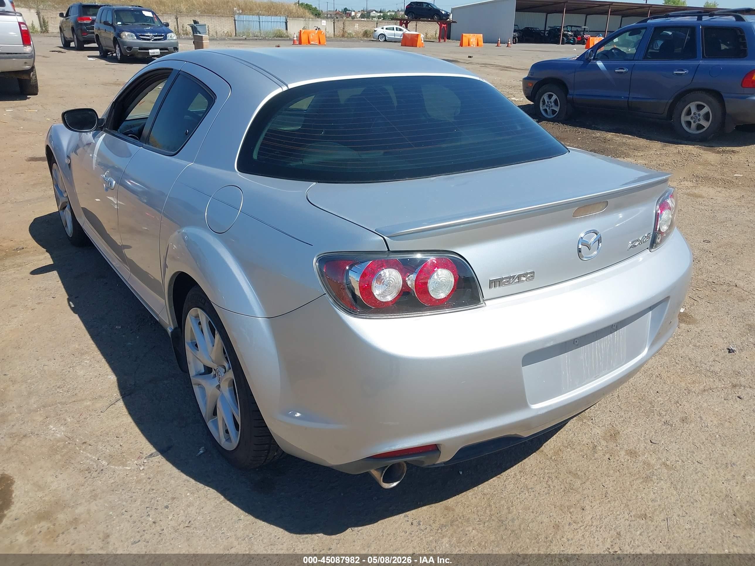 2009 Mazda Rx-8 Sport Silver vin: JM1FE174790400404