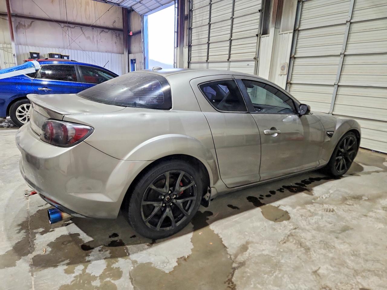 2009 Mazda Rx8 Gray vin: JM1FE174790401150