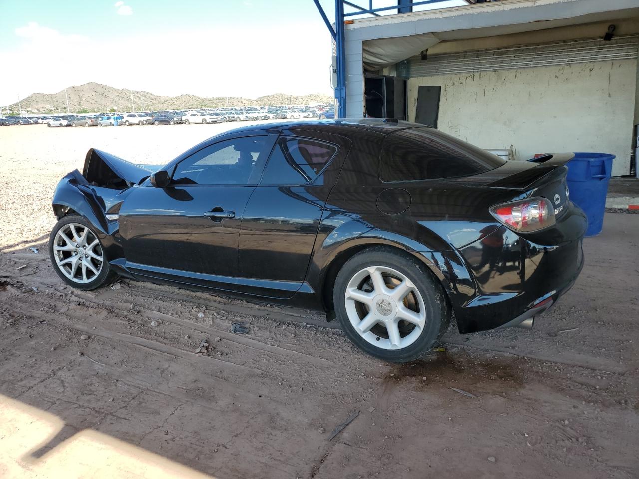 2009 Mazda Rx8 Черный vin: JM1FE17M290402464