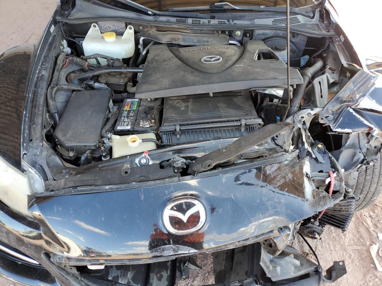 2009 Mazda Rx8 Черный vin: JM1FE17M290402464