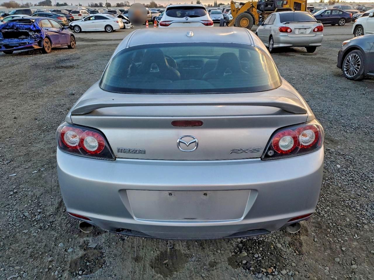 2009 Mazda Rx8 Silver vin: JM1FE17M590402863